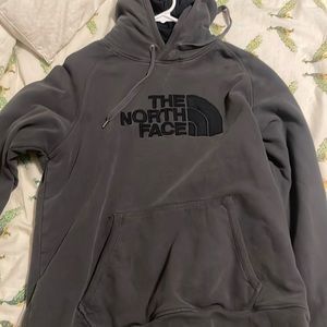 North face sweatshirt hood condion